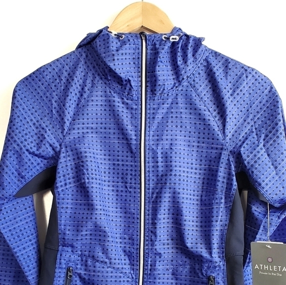 New Athleta Accelerate Reflective Jacket NWT Size XXS = 00 - Picture 7 of 16